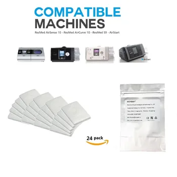 CPAP Filtru de Spumă ResMed|Premium de Unică folosință Universală Filtre Consumabile pentru ResMed AirSense 10-S9-AirStart - Seria CPAP